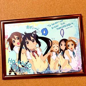 【送料無料】 けいおん! K-ON! パネル入り A4 クリア ポスター 8 平沢 唯 秋山 澪 田井中 律 琴吹 紬 中野 梓 放課後ティータイム HTT