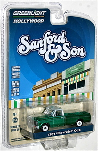 レア チェイスGreenlight Sanford & Son 1/64 1971 Chevrolet C-10シボレートラック グリーンマシーン サンフォード & サン グリーンライト