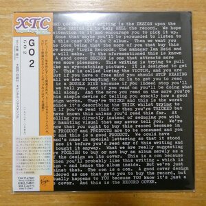 41124332;【CD/リマスタリング】XTC / GO 2(紙ジャケット仕様)　TOCP-67802