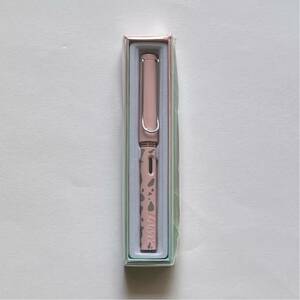 【新品未使用】LAMY ラミー サファリ 万年筆　牛 ローズ ＥＦ（極細）