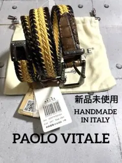 新品未使用　定価19000円　PAOLOVITALE ベルト　サイズ85