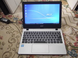 美品 Windows 10 Acer Aspire E3-112 Celeron N2840 2.16GHz SSD 128GB 11.6型