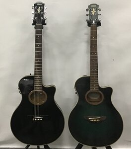 管理番号=ca250117-01【中古】YAMAHA APX-6 & APX-4A-SPL JUNK ヤマハ エレアコ ジャンク 現状渡し