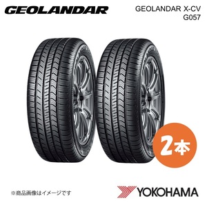 YOKOHAMA ヨコハマタイヤ GEOLANDAR X-CV G057 265/45R20 サマータイヤ 2本 265 45 20 W XL R4542