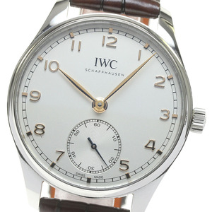 IWC IW358303 ポルトギーゼ オートマティック40 スモールセコンド 自動巻き メンズ 良品 箱・保証書付き_831258