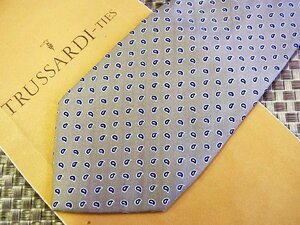 ♪34211C♪良品【ペイズリー 柄】トラサルディ【TRUSSARDI】ネクタイ