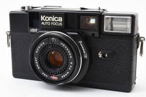 ★訳あり大特価・同梱不可★ コニカ Konica C35 AF2 HEXANON 38mm F2.8 コンパクトフィルムカメラ MS7-7 B02 ★★ #1597 #4011 #26