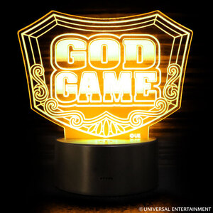 LEDアクリルスタンド ミリオンゴッド 神々の凱旋 Newバージョン ハーデス ポセイドン GOD GAME