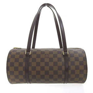 ルイヴィトン LOUIS VUITTON ダミエ パピヨン30 ハンドバッグ エベヌ N51303 中古 新入荷 LV1371