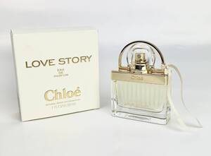 【新品同様】クロエ ラブストーリー Chloe LOVE STORY オードパルファム 30mL 香水