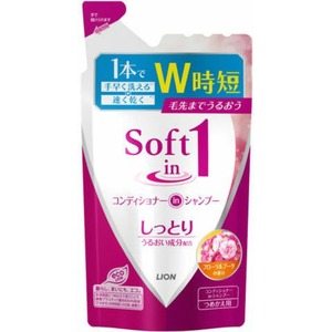 ソフトインワンしっとりつめかえ380ML × 16点