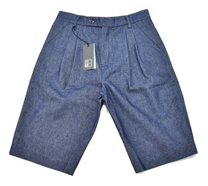 1205（Twelve O Five、Twelve Zero Fiveドーディチゼロチンクエ イチニーゼロゴー）Denim Pleat Short デニムクラシックショーツ 12/05