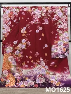 振袖 豪華 銀通し 刺繍 金彩 紋意匠 身丈165cm