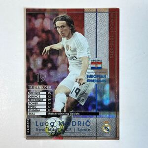 ♪♪WCCF 15-16 EUS ルカ・モドリッチ Luka Modric Real Madrid 2015-2016♪四点落札で普通郵便送料無料♪