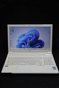 E0793 Y 【FUJITSU LIFEBOOK AH47/K FMVA47KWC】 Windows11/HDD: 750GB /メモリ 4GBx2/ Intel Core 2.20GHz