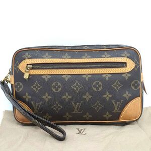 ルイヴィトン　セカンドバッグ　クラッチバッグ　マルリードラゴンヌ　M51825　モノグラム　LOUIS VUITTON　中古　◆3111/藤枝インター店