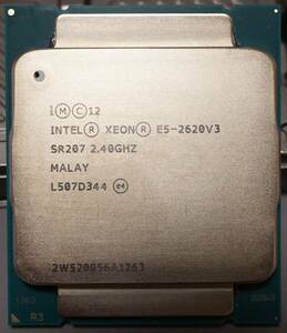 【動作確認済】Intel Xeon E5 2620 V3 LGA2011 v3 CPU本体のみ②