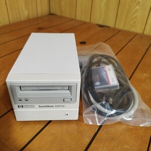 未使用保管品 hp HEWLETT PACKARD SureStore DAT24 付属品付き