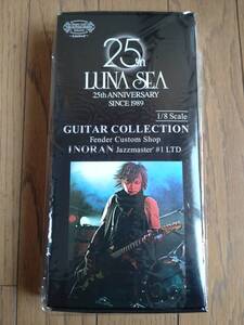 LUNA SEAルナシーギターコレクション【未使用/未開封】INORAN ギター 1/8スケールフィギュア★Fenderギターコレクション★ギターフィギュア