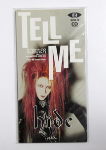 未開封 hide 【TELL ME】8cmCD