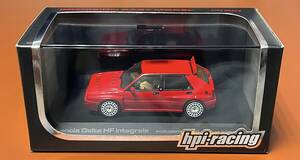 美品 ■絶版品■【hpi-racing】1/43 ランチア デルタ HF インテグラーレ エボルツィオーネ II レッド