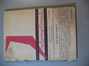 古書　International Die Kommunistische 1928 JUNI BERLIN