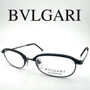 BVLGARI ブルガリ メガネ 度なし 902A 03 サイドロゴ フルリム