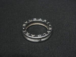 1円 ■美品■ BVLGARI ブルガリ ビーゼロワン SV925 リング 指輪 アクセサリー 表記サイズ48(約8号) リング シルバー系 FD0450