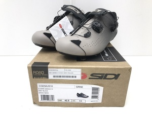 ★★未使用 シディ SIDI GENIUS10 ビンディングシューズ グレイ/ブラックGREY/BLACK EU42.5 26.4cm