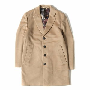 美品 Paul Smith ポールスミス コート サイズ:M ビーバー メルトン 4B チェスター コート BEAVER MELTON CHESTER COAT LONDON ベージュ