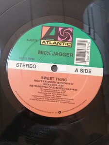 Mick Jagger Sweet Thing 12