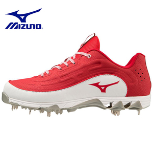 【送料無料】 Mizunoミズノ 9-SPIKE AMBITION 3 LOW MENS METAL BASEBALL CLEAT 野球 スパイク 27.5cm mi320682re-wh9.5