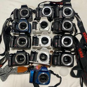 ★☆PENTAX ペンタックス ボディのみ　13個まとめて［k50×３点／KX×３点／k7／k 200／k30／KR／KR等］すべてジャンク品扱い