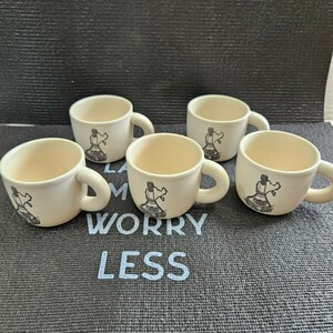 【美品】マグカップ　5個セット　陶器　カップ　ヴィンテージ　コーヒーカップ　食器　コレクション