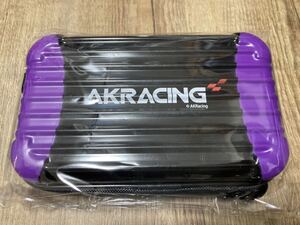 ★☆★ AK RACING(エーケーレーシング)オリジナルケース(紫色)【新品・未使用・関東からヤマト着払い発送】★☆★