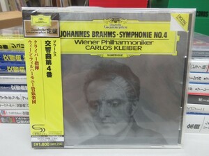 空3｜新品未開封！★ SHM-CD / DG ★ Brahms ブラームス：交響曲第4番｜Carlos Kleiber　クライバー ウィーン