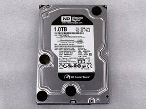 WD HDD 1TB WD1001FALS ウエスタンデジタル WD Caviar Black 3.5インチ SATA 32MB Cache 使用時間24528