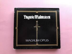MAGNUM　OPUS　　イングヴェイ・マルムスティーン　フォトブック、歌詞カード、スリーブケース付き