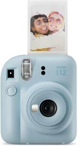 富士フイルム Instax Mini 12 インスタントカメラ - パステルブルー(中古品)