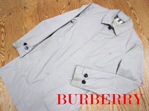 ★バーバリー Burberry BRIT★メンズ 裏ノバチェック ショートステンカラーコート ベージュ★R70202018B