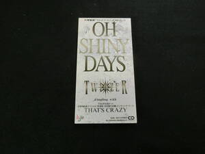 TWINZER　【OH SHINY DAYS】シングルCD