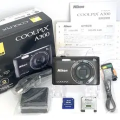 【美品】Nikon coolpix A300 ニコン　デジカメ　SDカード付