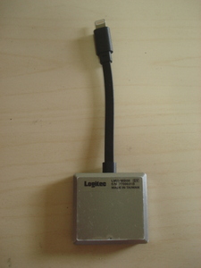 [送料無料 即決] Logitec Lightningコネクタ搭載メモリカードリーダ LMR-MB08 ジャンク