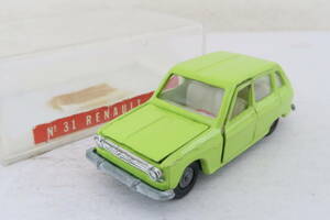 Guisval RENAULT 6 ルノー 黄緑 箱付 1/55? スペイン製 ナレ