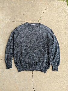 貴重◎　COMME des GARCONS HOMME Archive 90s 00s 田中オム　vintage cotton ごま塩　 ニット セーター