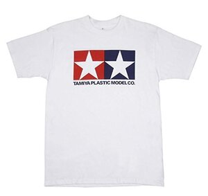 タミヤ オリジナルグッズ タミヤTシャツ (M) ホワイト コットン 66711