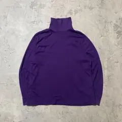 LAND’S END high neck L/S sweater purple