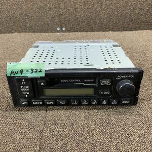 AV9-322 激安 カーステレオ マツダ FMS audio MCT023J2X L022 66 9C0 カセットデッキ FM/AM オーディオ 通電未確認 ジャンク