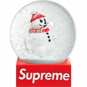 【新品未使用】 21AW 22 新品 SUPREME シュプリーム SNOWMAN SNOWGLOBE スノーマン 小物 置物 スノードーム 即決早い者勝ち