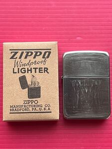 ZIPPO/ジッポー/1941レプリカ スチール オイルライター 美品 2020年